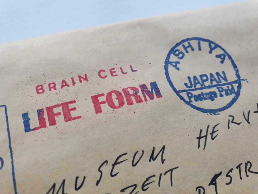 MailArt von Ryosuke Cohen aus Japan - Umschlagdetail